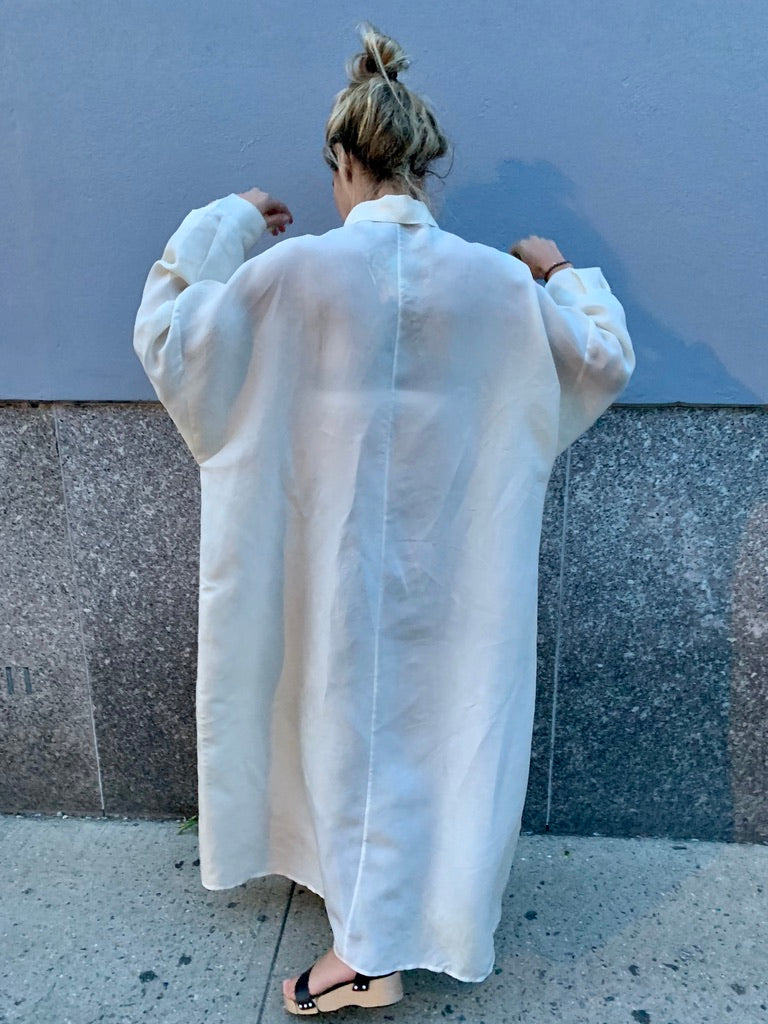 1990s Genny Ivory Dress