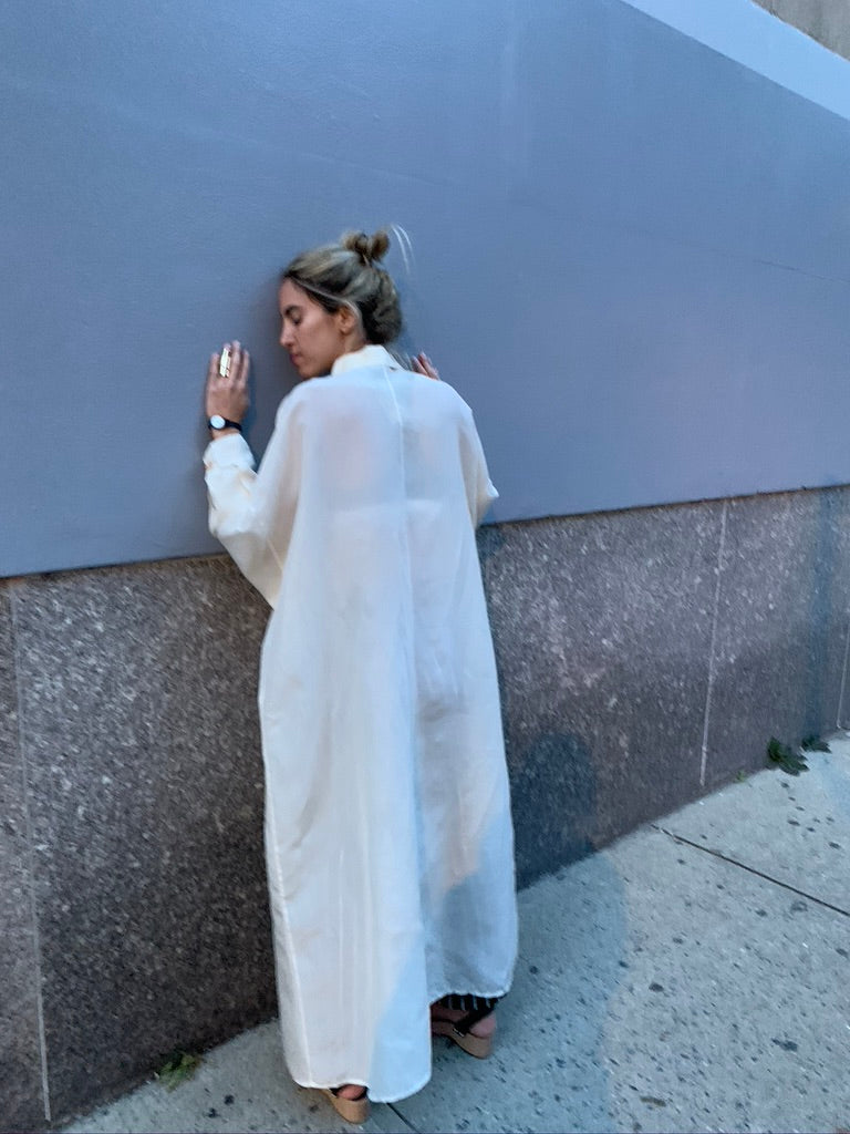 1990s Genny Ivory Dress