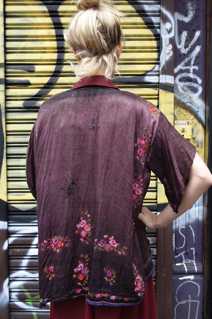 1920-30's Middle Eastern Embroidered Jacket/ Blouse - SOLD