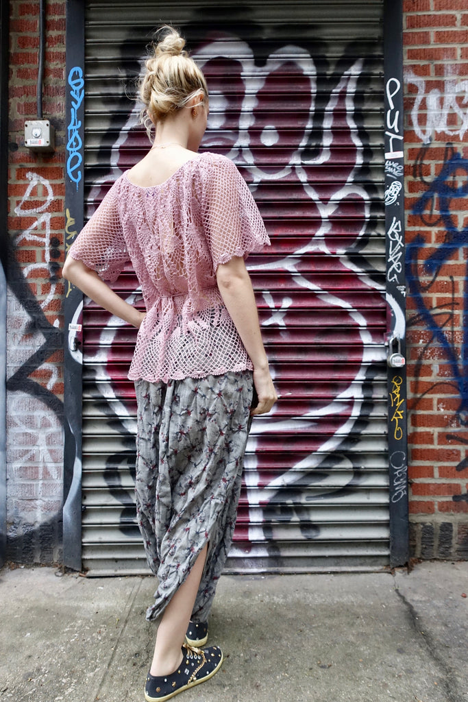 1990's Gray Wool Harem Pants - SOLD