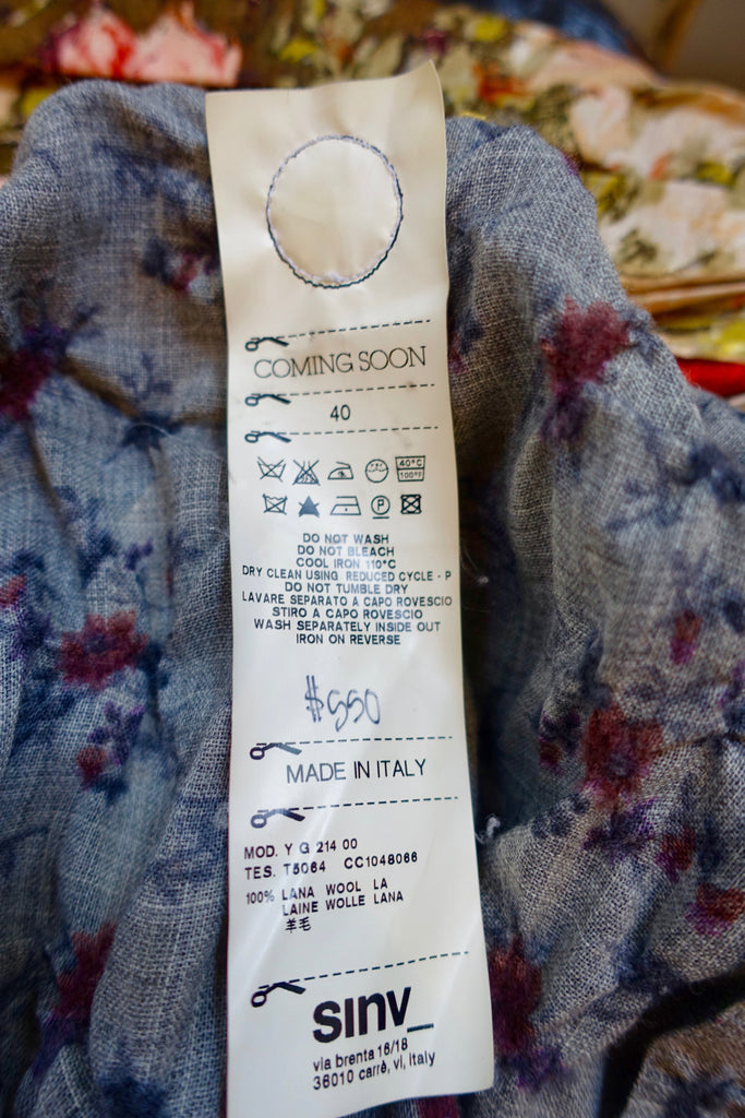 1990's Gray Wool Harem Pants - SOLD