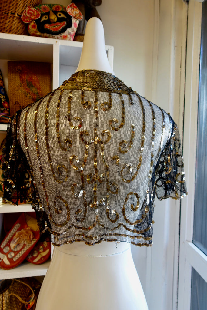 1930's Sequin Bolero - SOLD