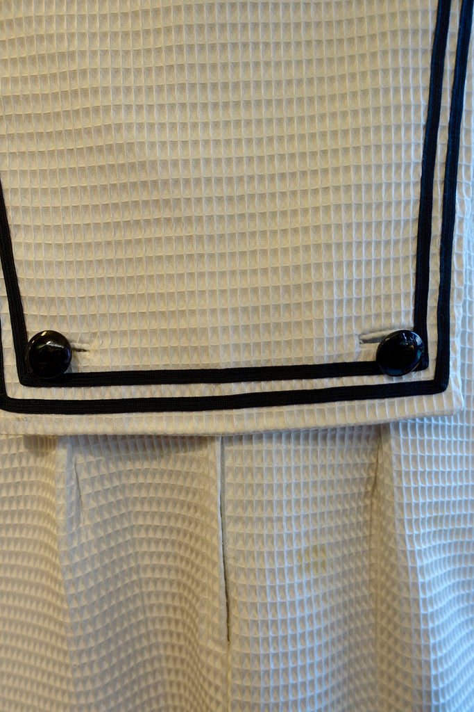 1960's White Sailor Dress - SOLD