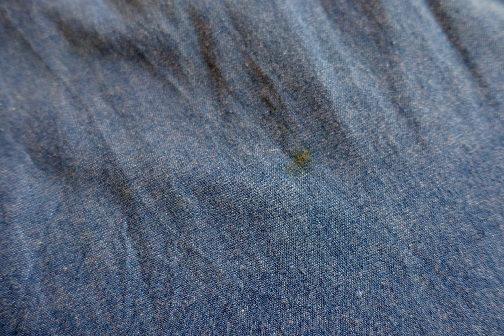 1960-70's Denim Hippie Patchwork Embellished Dress - SOLD