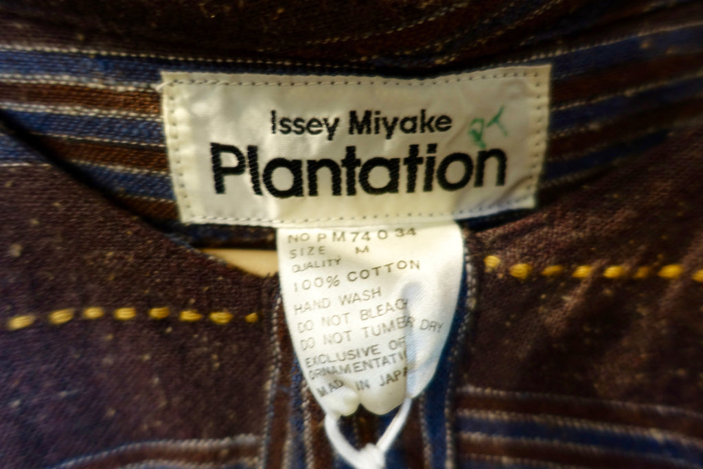 1980's Issey Miyake Plantation Striped Jumpsuit - SOLD