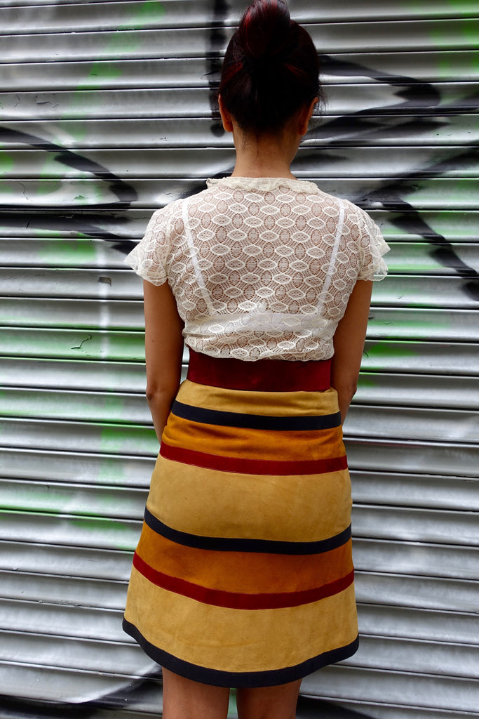 1970's Suede Skirt SOLD