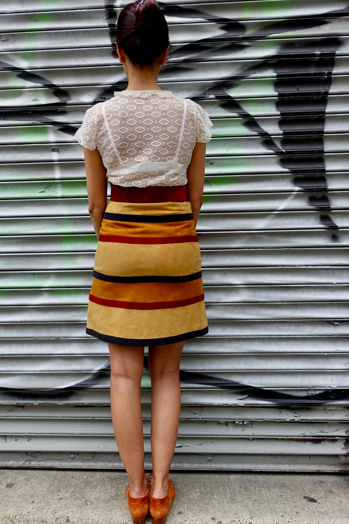 1970's Suede Skirt SOLD