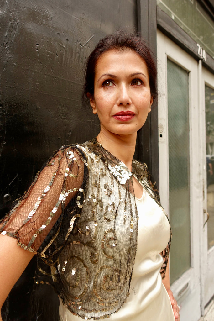 1930's Sequin Bolero - SOLD