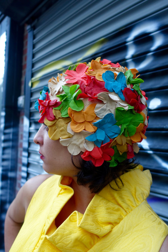 1960's Flower Swim Cap - SOLD