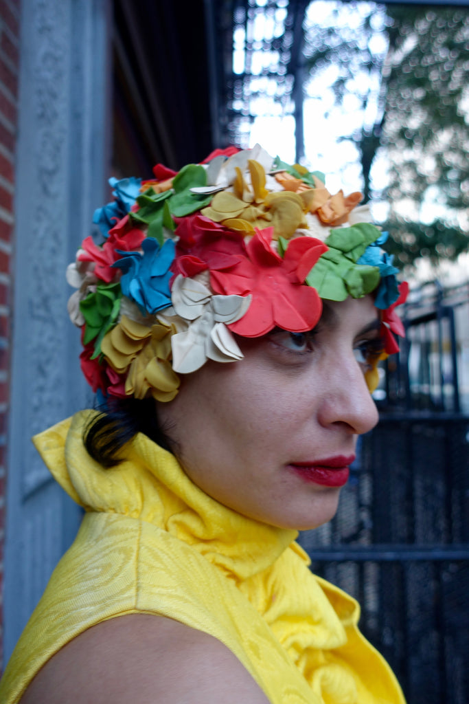 1960's Flower Swim Cap - SOLD