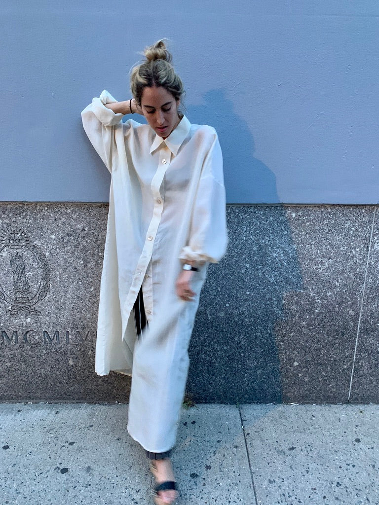 1990s Genny Ivory Dress