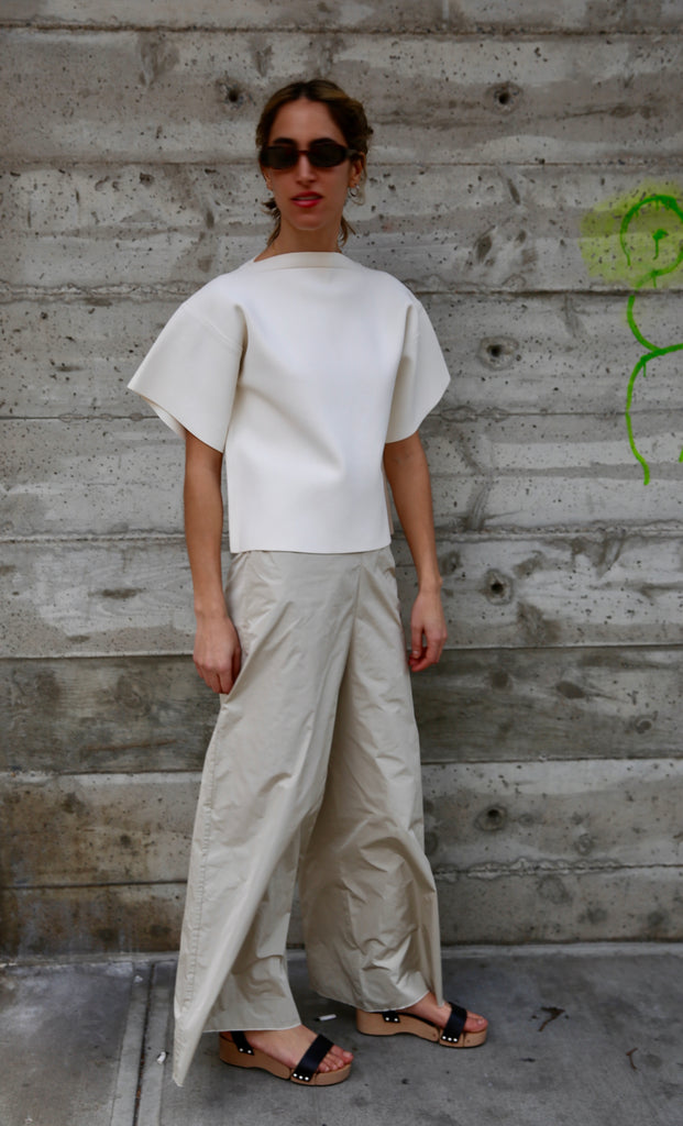 1990s-2000s Maison Martin Margiela Textured Sculptural Top