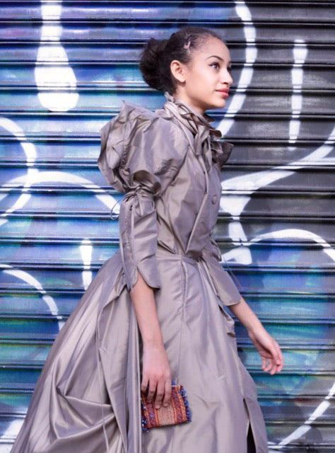 1980's Vivienne Westwood Couture Gold Label Taffeta Dress - SOLD