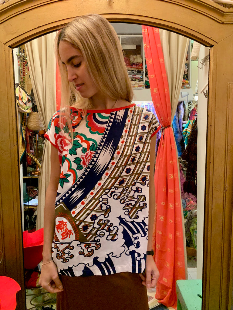 1990/2000's Kansai Yamamoto Silkscreened T Shirt