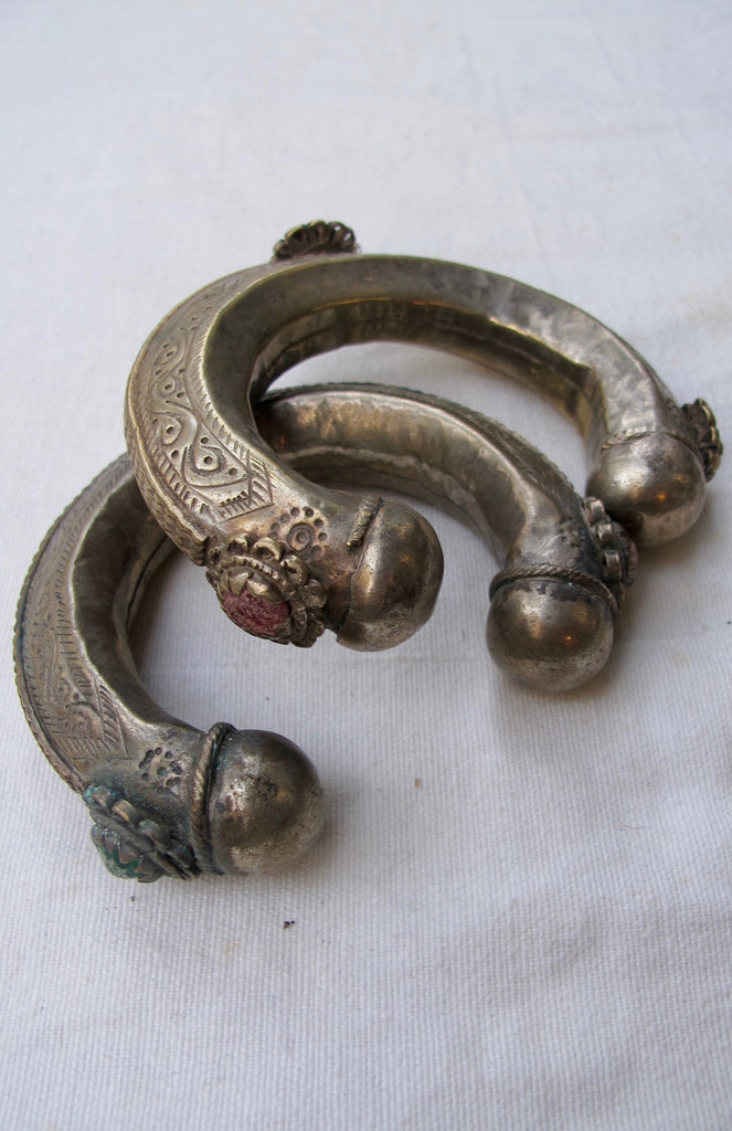 Afghani Silver/Brass Bangles - SOLD