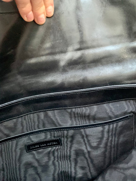 Dries van Noten Embossed Leather Clutch — UFO No More