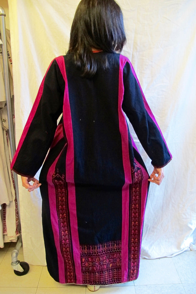 centralasian, asian, turkoman, embroidery, indigo, cotton, vintage, afghani, embroidery