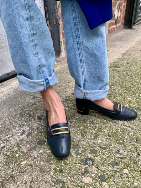 1970s Gucci Navy Loafers - SOLD – Nomad Vintage