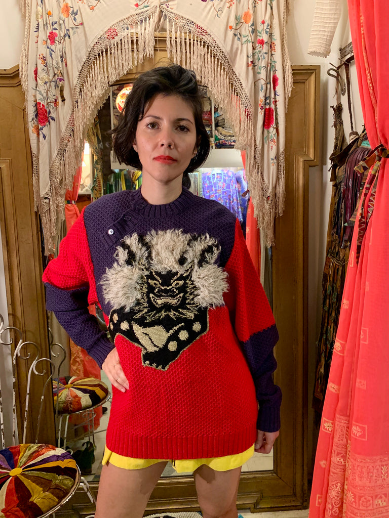 1980’s Kansai Lion Sweater