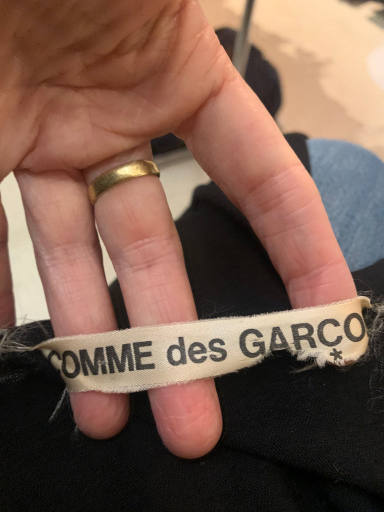 1980’s Comme des Garçons Wool Woven Knit Dress