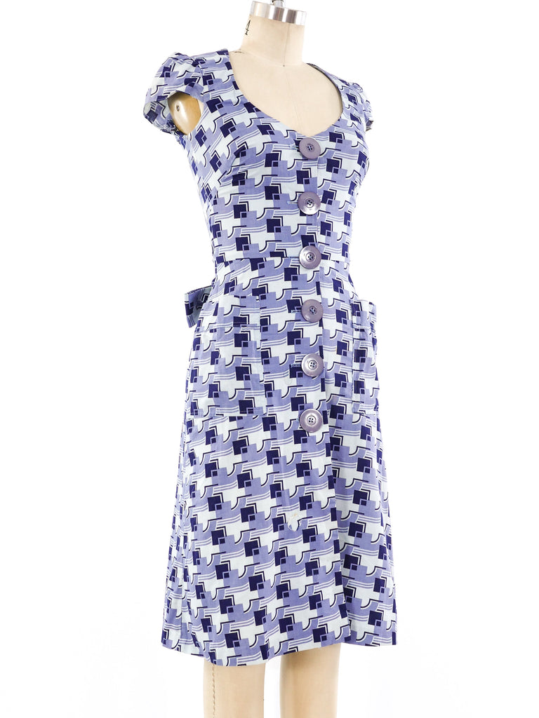 Biba Printed Midi Dress Dress arcadeshops.com