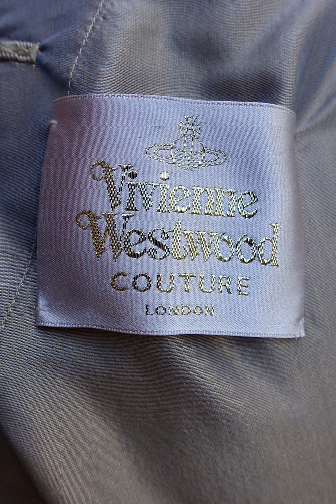 1980's Vivienne Westwood Couture Gold Label Taffeta Dress - SOLD