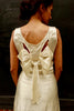 1930's White Satin Bow Dress - SOLD