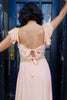 1930's Pale Peach Flower Appliqué and Lace Nightgown - SOLD