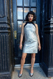 1960's Silver Tinsel Dress - SOLD