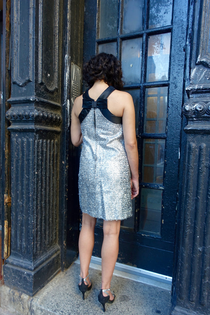 1960's Silver Tinsel Dress - SOLD