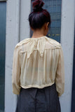 1920's Art Deco Embroidered Silk Blouse - SOLD