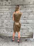 1990/ 2000’s Gold Vivienne Westwood Anglomania Dress