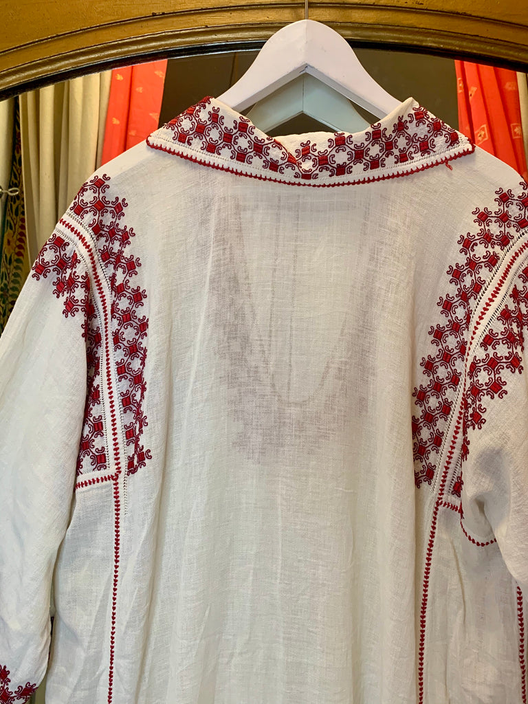 1960's Embroidered Eastern European Gauze Dress – Nomad Vintage