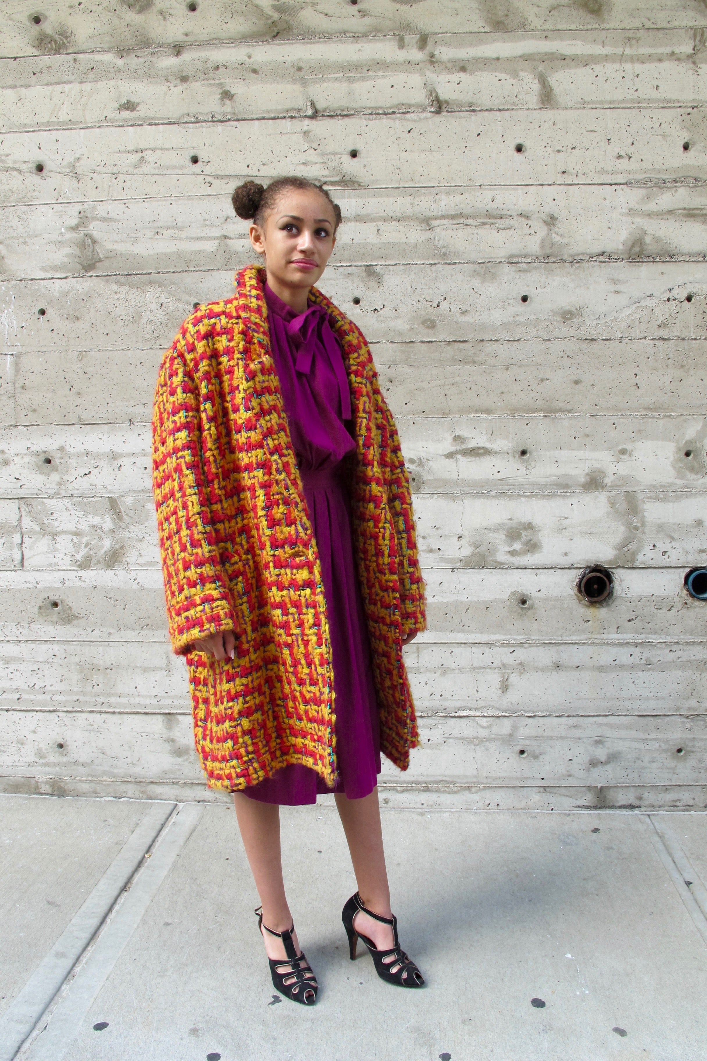 ジャケット・アウター MOHAIR TWEED COCOON COAT IMG_6216.jpg?v=1504642646