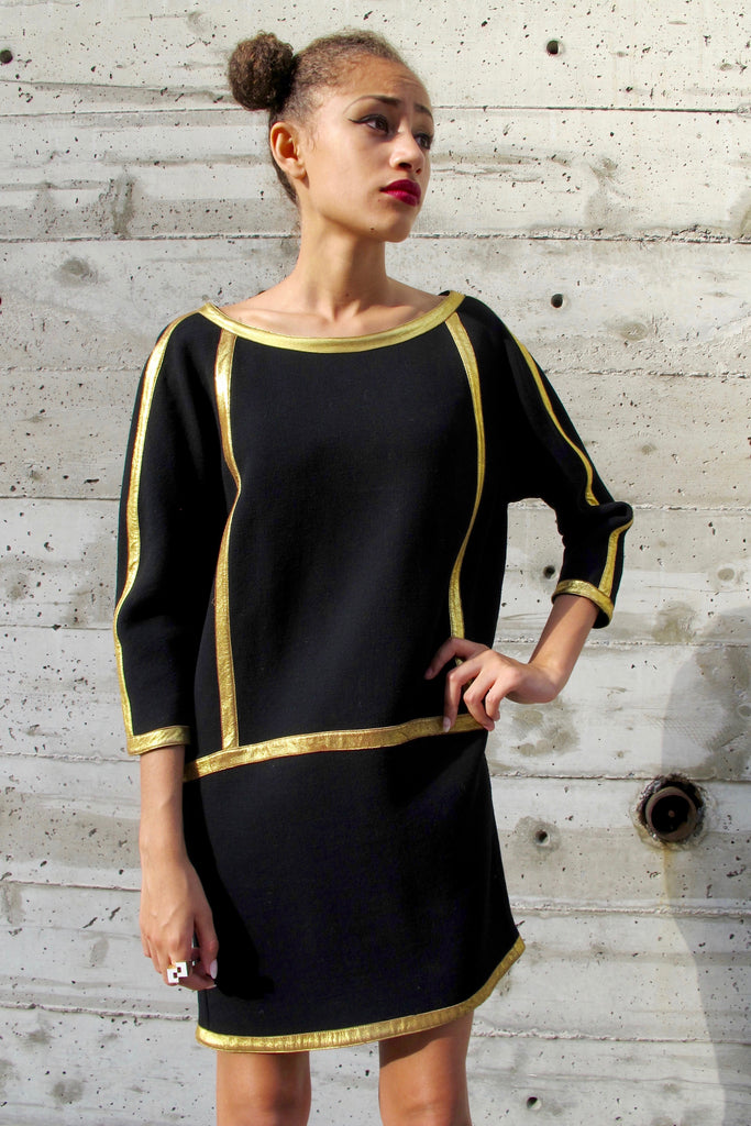 1980-90's's Donna Karan Dolman Sleeve Dress- SOLD