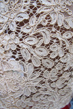 1950-60's Ivory Lace Blouse